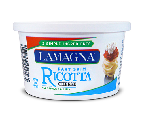 Lamagna ricotta part skim  tub