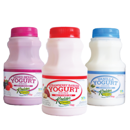 Kreider Farms drinkable yogurt