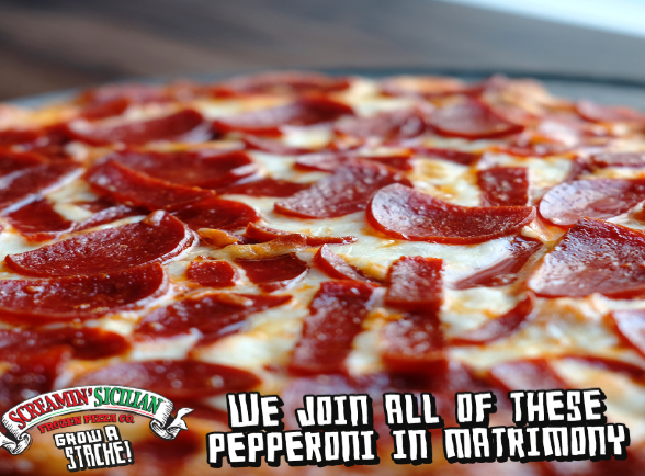 Pepperoni in matrimony pic