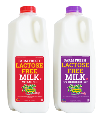 Kreider Farms lactose free milk