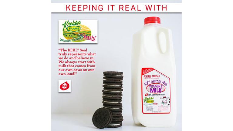 Kreider Farms cookies and milk Spotlight